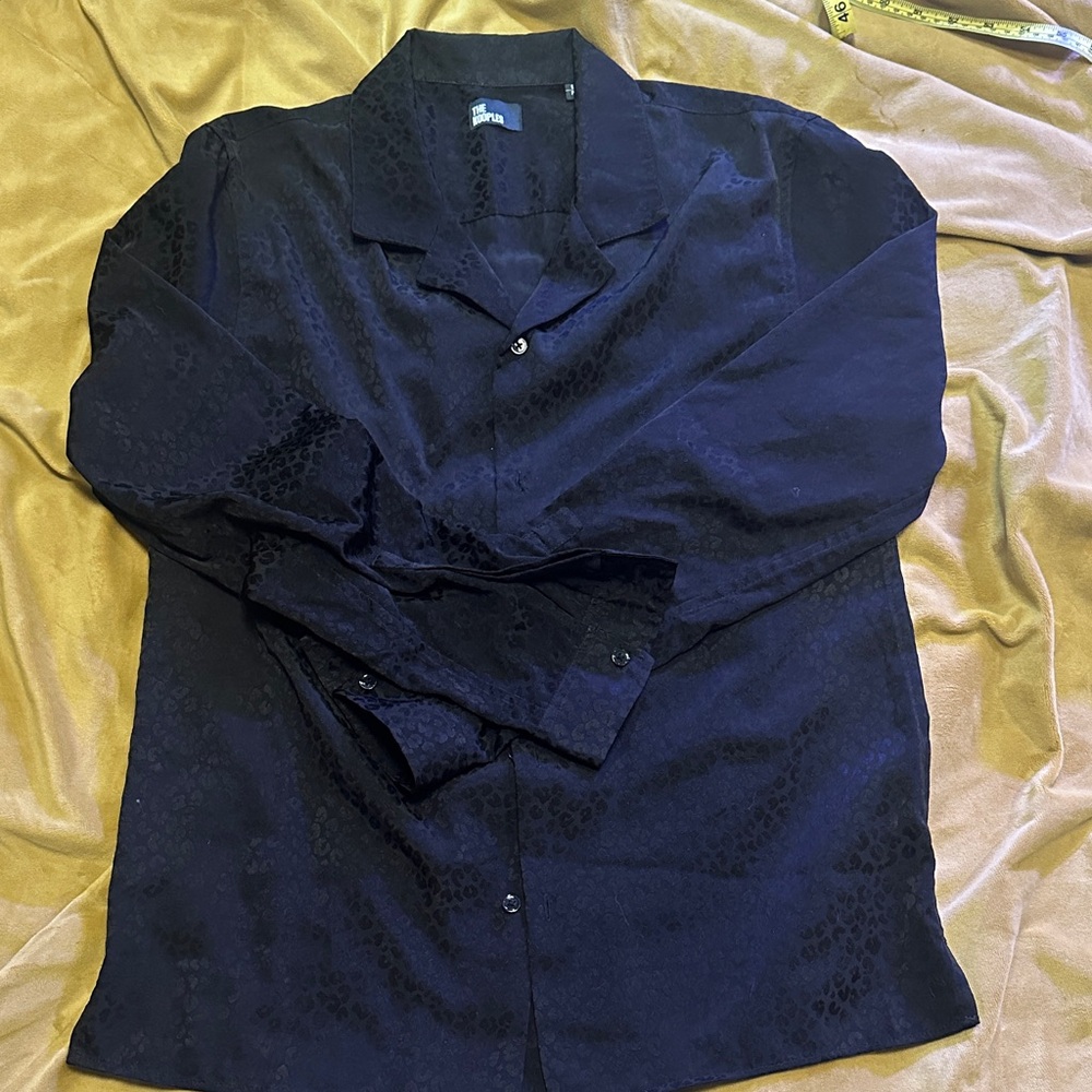 The Kooples Midnight Blue Shirt Jacket